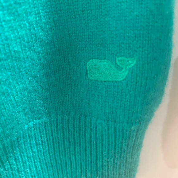 Green Vineyard Vines Cashmere Sweater - Picture 3 of 5